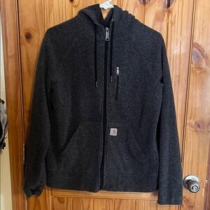 Carhartt Charcoal Full-Zip Hoodie